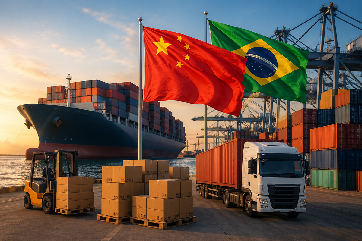 importação da china logística internacional